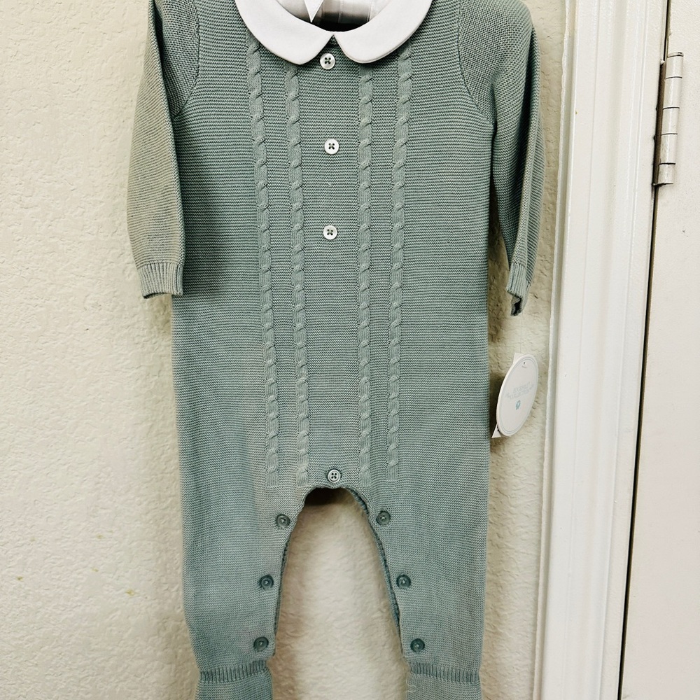 Edgehill Collection Sage Green Kids One Piece